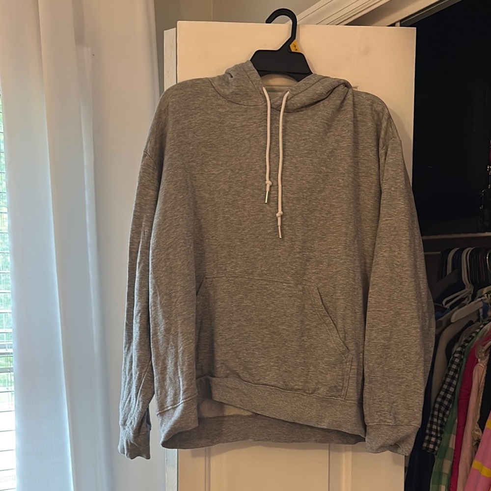 H&M Gray Sweatshirt Hoodie Casual Top